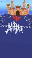 3 Schermata Skeleton Clash・3D Running Game