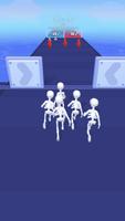Skeleton Clash・3D Running Game โปสเตอร์