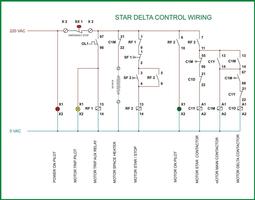 sketch wiring star delta diagram تصوير الشاشة 3