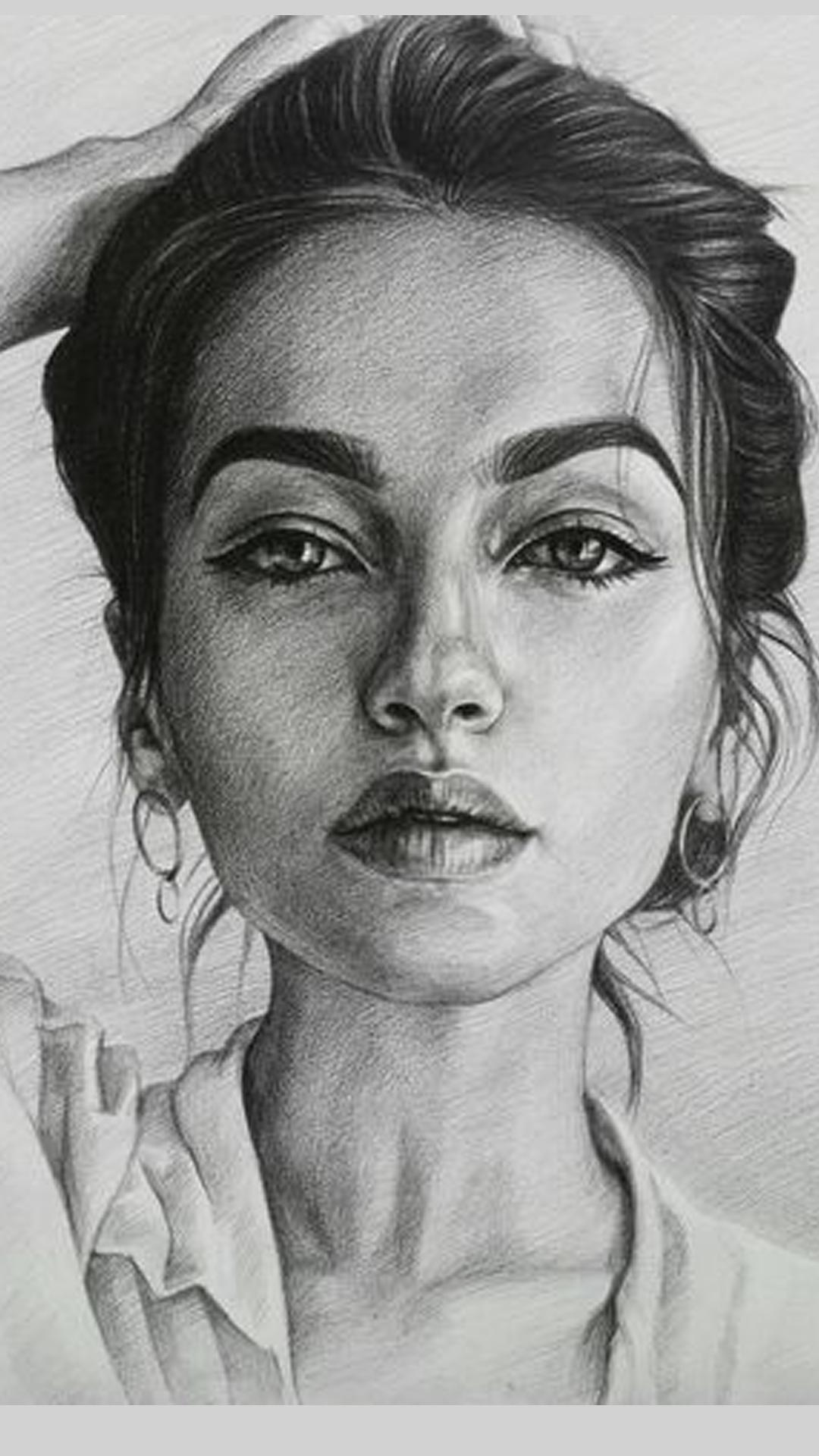 Рисунки. Виктория Касаева. Портрет карандашом. Портрет девушки карандашом. Портрет девушки карандаж.