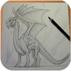 How to Draw Dragon icon
