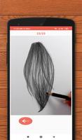 How to Draw Realistic Hair screenshot 2