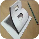 How to Draw 3D icon