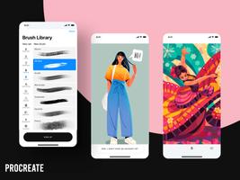 Procreate Pocket الملصق