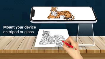 Drawing - Draw, Sketch & Trace پوسٹر