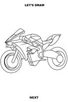 Draw Motorcycles: Sport imagem de tela 3