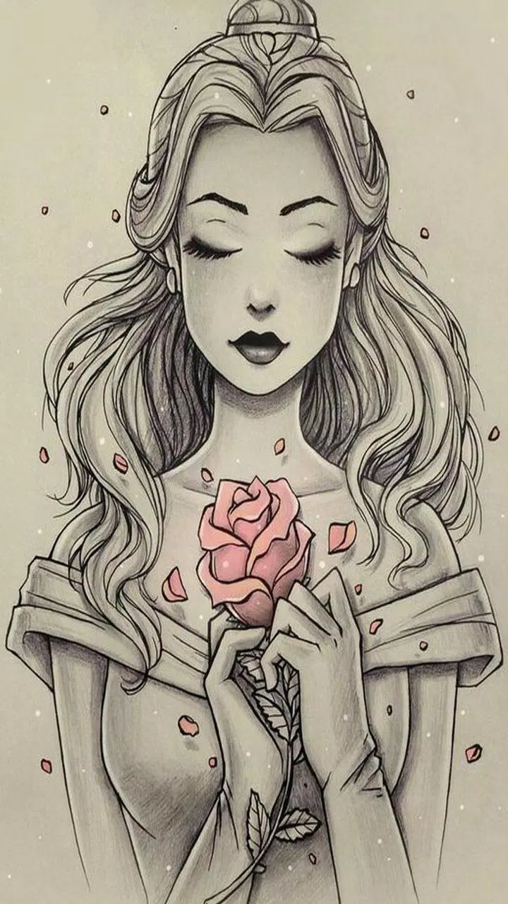 Beautiful Girl Sketch Ideas APK for Android Download