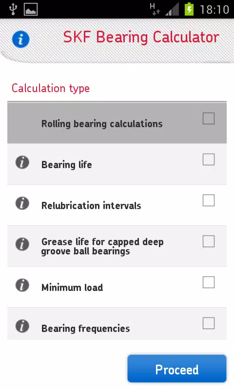 Descarga de APK de SKF Bearing Calculator para Android