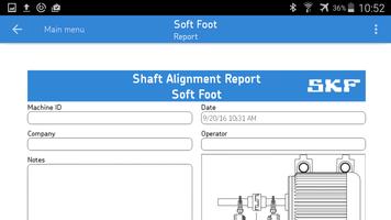 SKF Soft foot screenshot 2