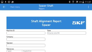 SKF Spacer shaft alignment screenshot 3