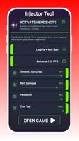 RUOK FF Sensi Hack Inject Tool تصوير الشاشة 1
