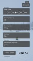 Ski Binding Din Calculator capture d'écran 2