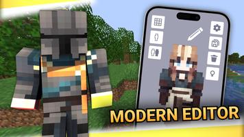 Skin Editor for Minecraft PE Cartaz