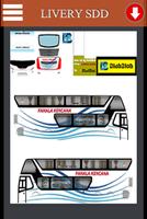 Livery Bussid Pahala Kencana SDD capture d'écran 2