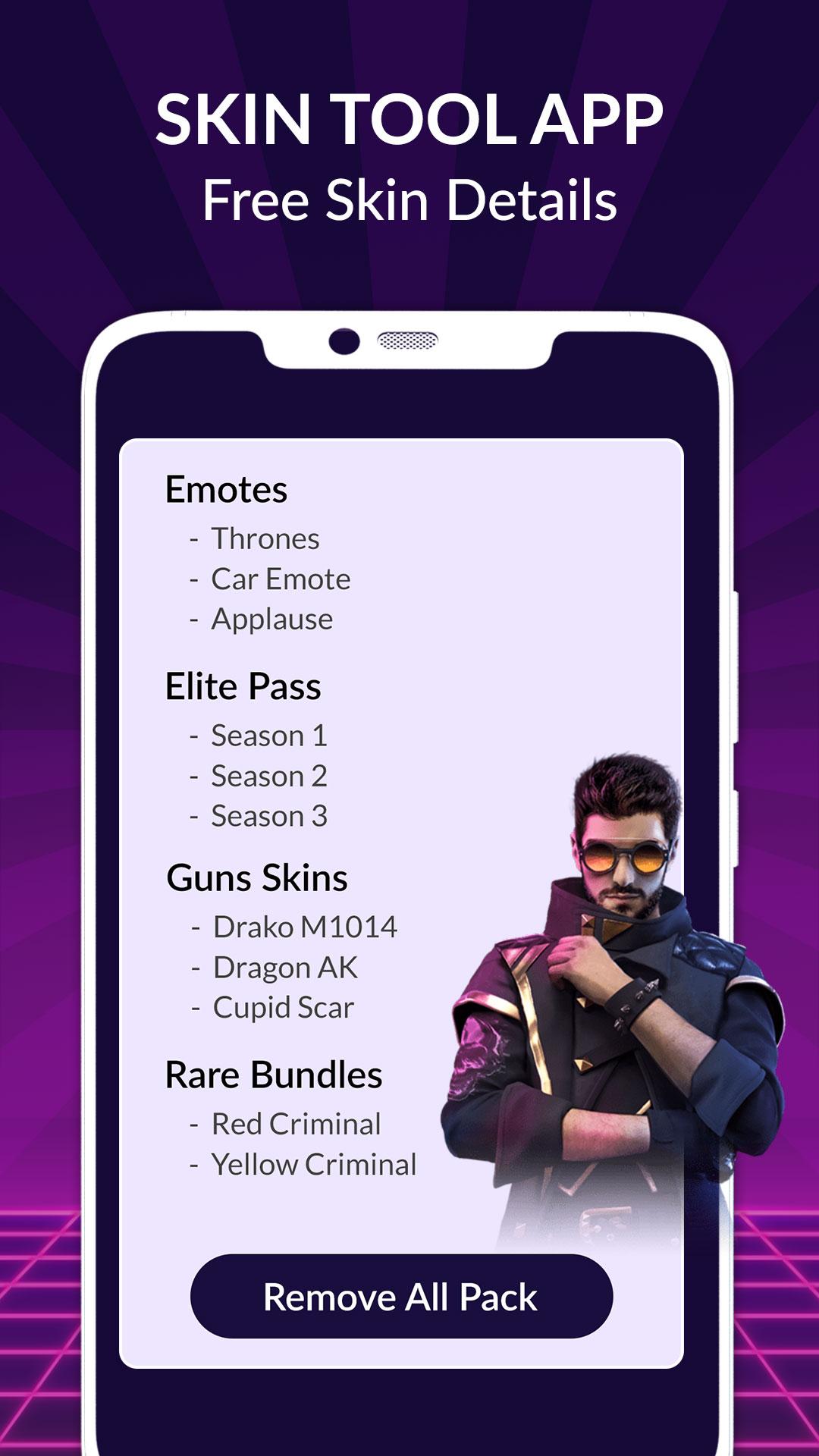Decoding the Craze: Top 10 Android Apps for Free Fire Skin Tools, Emotes  and Diamond Management