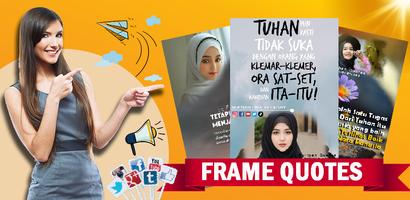 Bingkai Foto Quotes پوسٹر