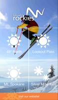 Ski NW Rockies App Affiche
