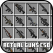 Actual Guns CSO Mod Minecraft