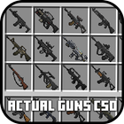 Actual Guns CSO Mod Minecraft ícone