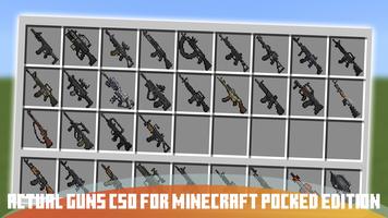 Actual Guns CSO Mod Minecraft Cartaz