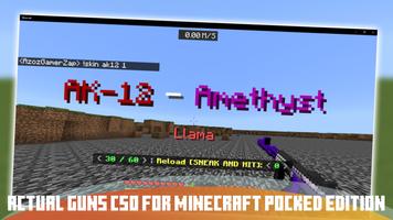 Actual Guns CSO Mod Minecraft imagem de tela 2