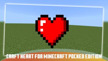 Craft heart Mod MCPE Cartaz