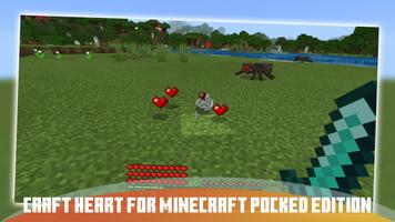 Craft heart Mod MCPE imagem de tela 2