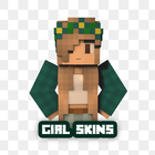 Girls Skins Pack For Minecraft أيقونة