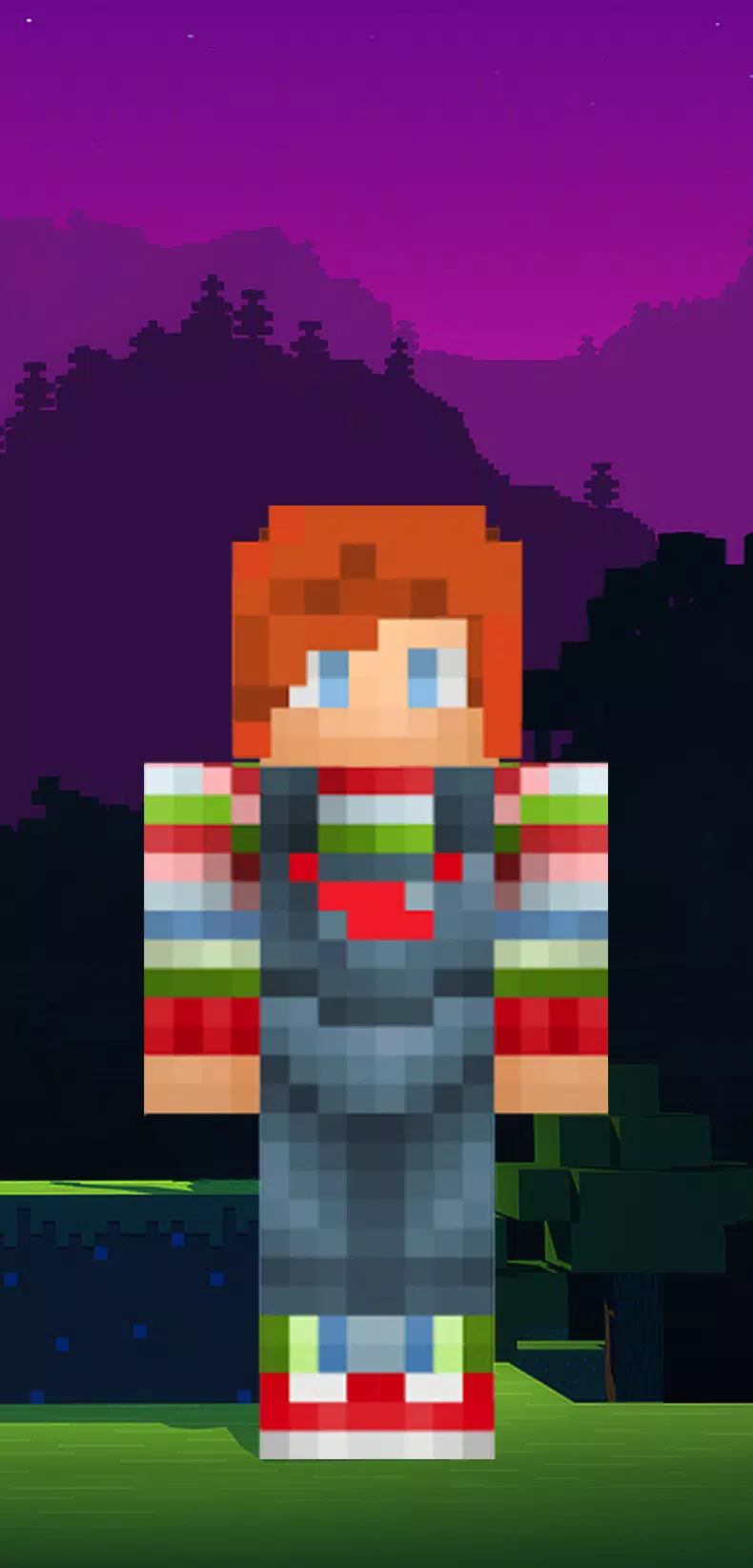 Download Chucky Skin For Minecraft android on PC