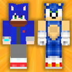 Skin Sonic for Minecraft icône