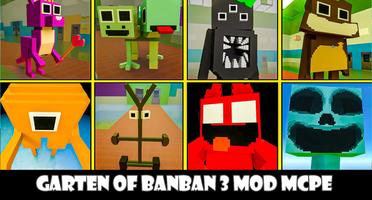 Garten of Banban 3 Add-on Mcpe capture d'écran 1