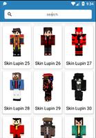 Lupin Skin Mod Maps for Mcpe capture d'écran 1