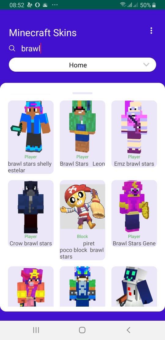 Brawl Stars Skins For Minecraft For Android Apk Download - brawl stars todas las skins de shelly