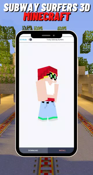 Subway Surfers Minecraft PE APK for Android Download