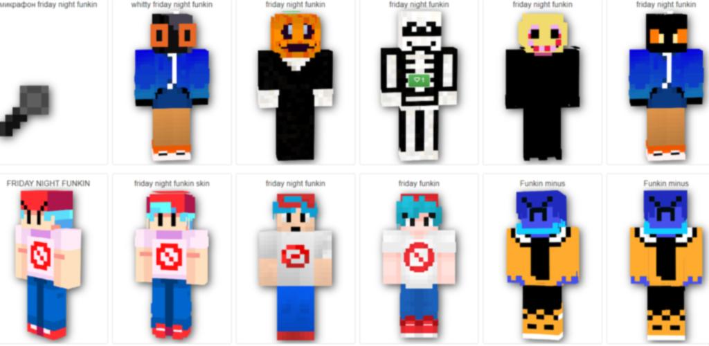 Friday Night Funkin | Skin Addon Mod | Map mcpe for ...
