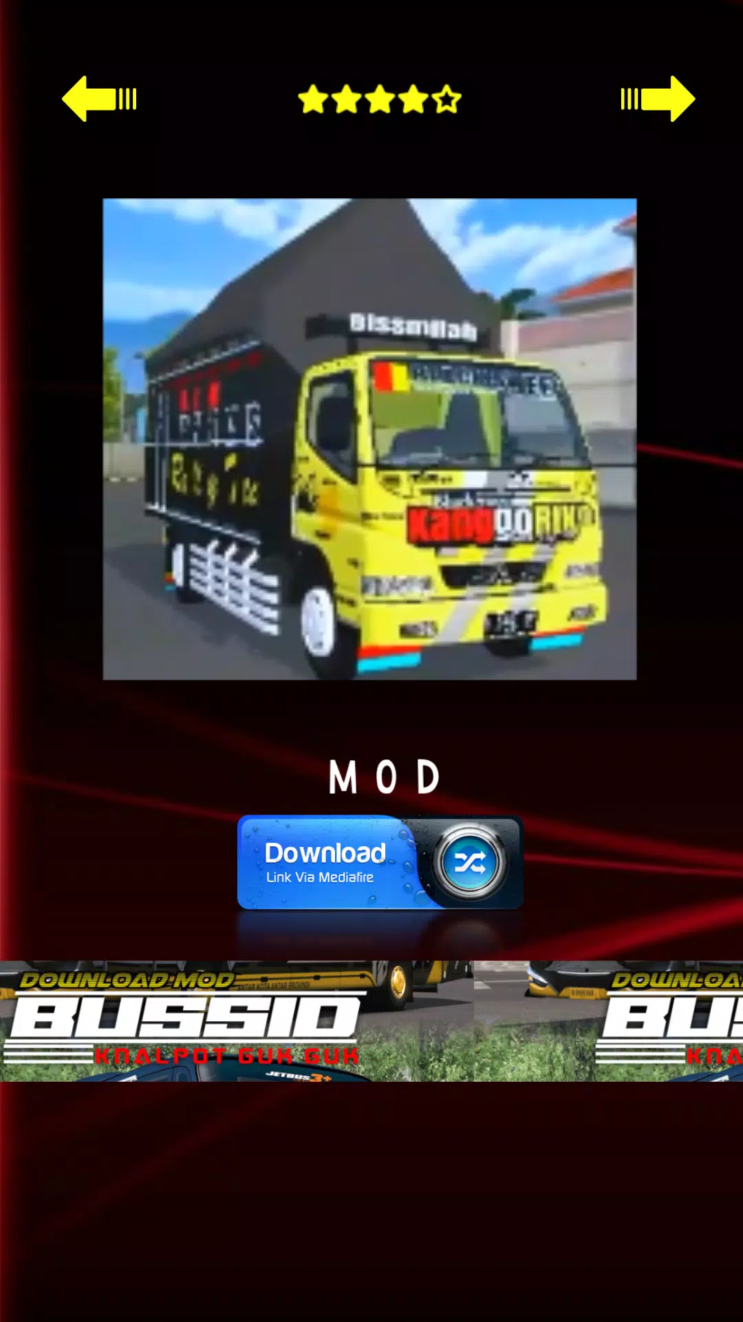 Download mod bussid truk knalpot guk guk