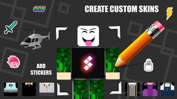 BloxSkin: skins for Roblox Affiche