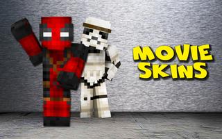 Skins film pour Minecraft Affiche