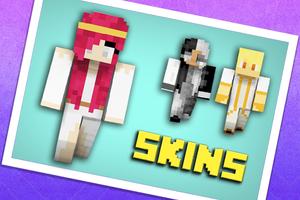 Poster Skins Angels for Minecraft