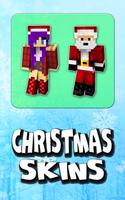 Christmas skins for minecraft plakat