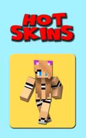 Hot Skins pour Minecraft Affiche