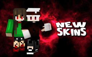 PvP skins for Minecraft 海報