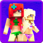 Swimsuits Girls Skins-icoon