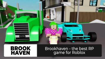 City Brookhaven for roblox الملصق