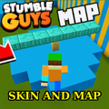 Skin and Map Stumble gems MCPE