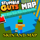 Skin and Map Stumble gems MCPE icône