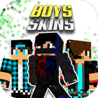 Boys Skins for Minecraft PE icône