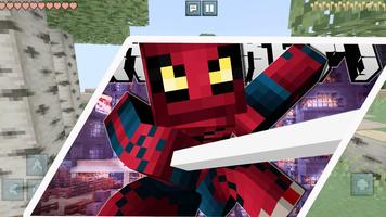 SpiderMan for Minecfraft poster