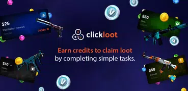 ClickLoot: добывайте скины, игры, подарочные карты