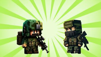 min militia  skins minecraft Cartaz